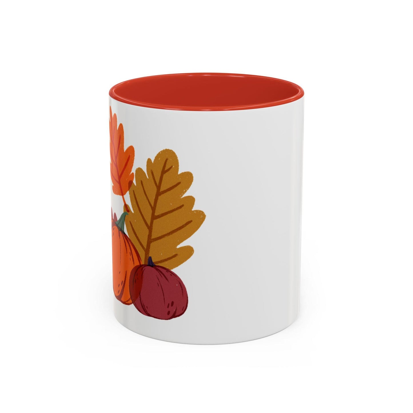 Autumn Vibes Accent Coffee Mug, Fall Decor Mug, Pumpkin Spice Mug, Thanksgiving Gift, Cozy Hot Beverage Mug, Seasonal Coffee Cup