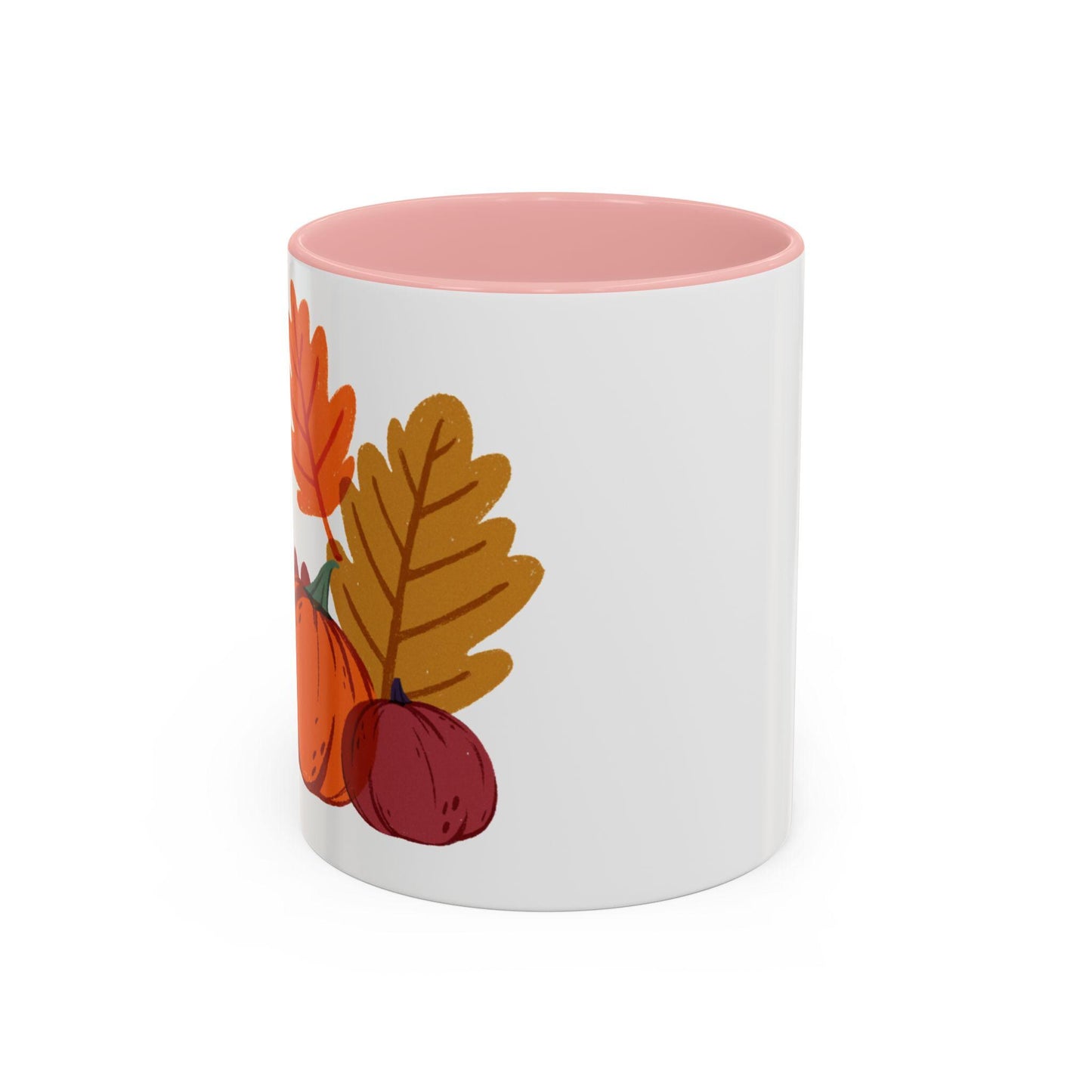 Autumn Vibes Accent Coffee Mug, Fall Decor Mug, Pumpkin Spice Mug, Thanksgiving Gift, Cozy Hot Beverage Mug, Seasonal Coffee Cup
