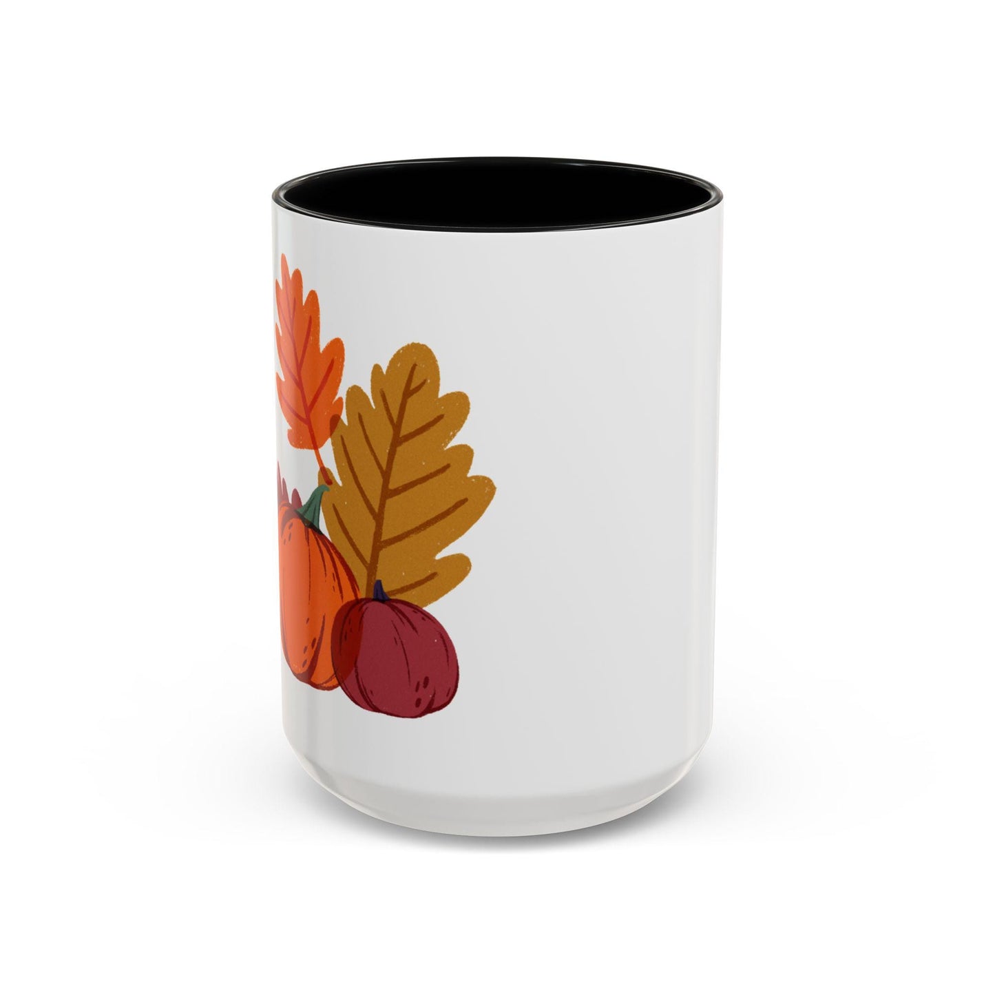 Autumn Vibes Accent Coffee Mug, Fall Decor Mug, Pumpkin Spice Mug, Thanksgiving Gift, Cozy Hot Beverage Mug, Seasonal Coffee Cup