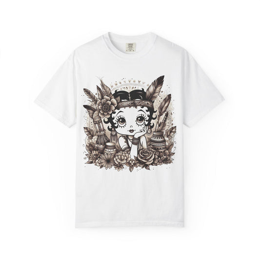 Boho Betty T-shirt - Vintage Inspired Tee, Cute Graphic Shirt, Casual Wear, Gift for Her, Trendy Summer Top