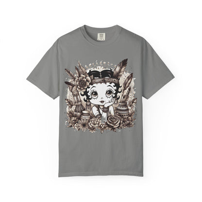 Boho Betty T-shirt - Vintage Inspired Tee, Cute Graphic Shirt, Casual Wear, Gift for Her, Trendy Summer Top