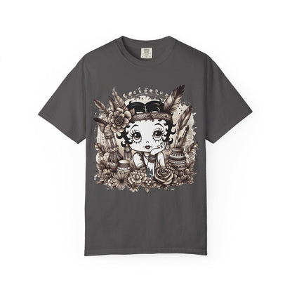 Boho Betty T-shirt - Vintage Inspired Tee, Cute Graphic Shirt, Casual Wear, Gift for Her, Trendy Summer Top